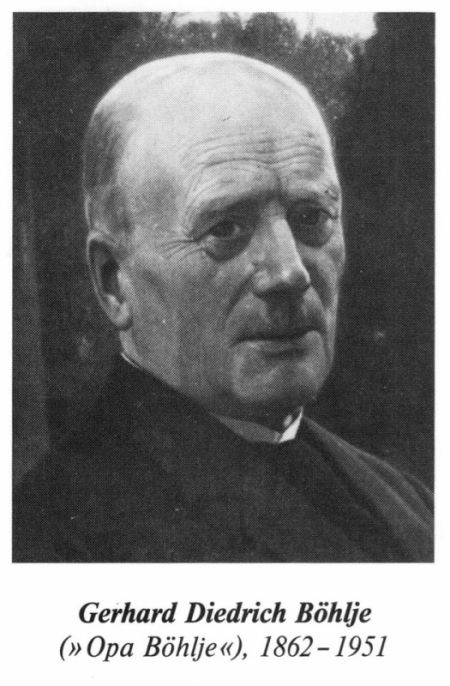Gerhard Diedrich Böhlje 1862 1951