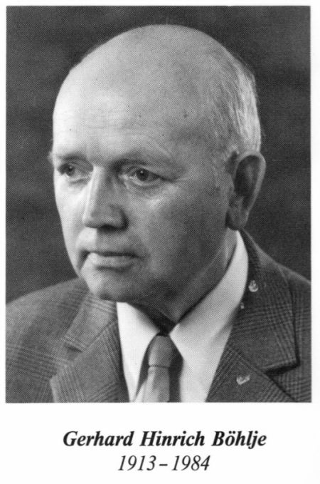 Gerhard Hinrich Böhlje 1913 1984